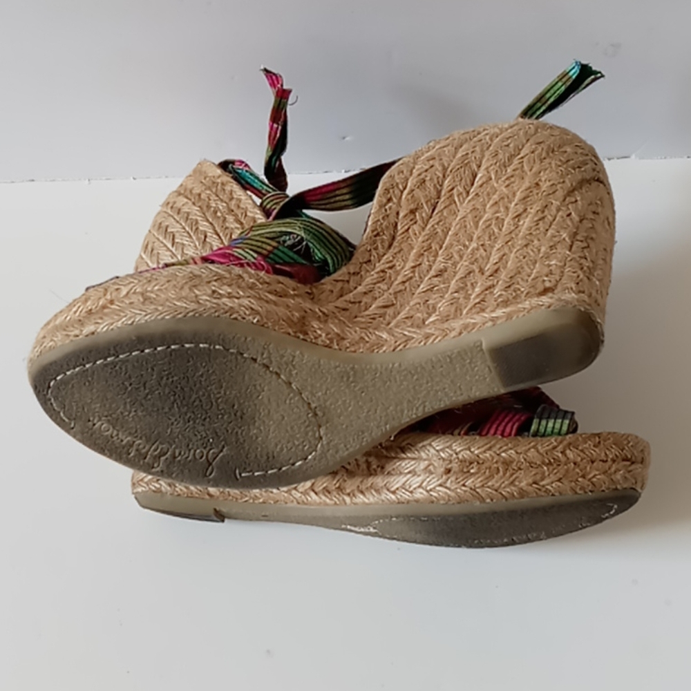 Sam Edelman Rope Platform Wedge Sandals - Picture 8 of 8